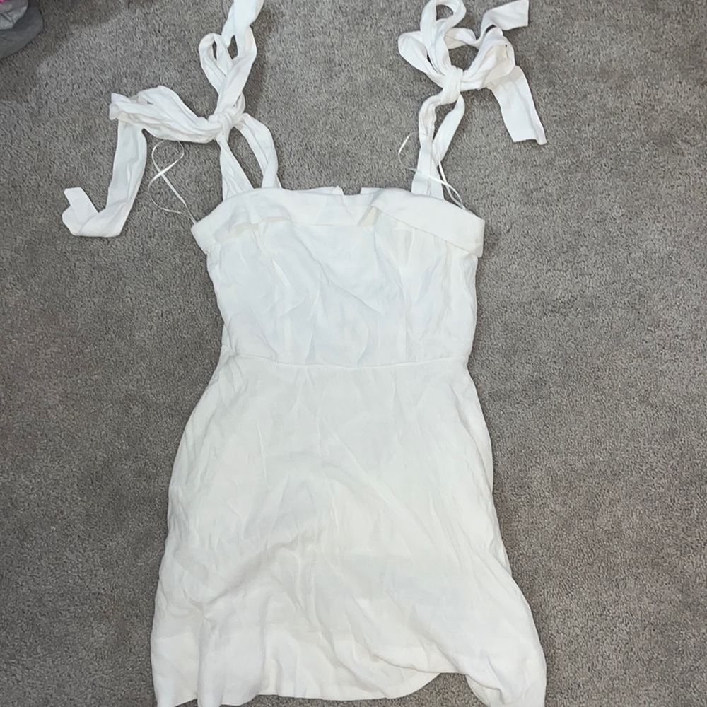 blue rain dress from Francesca‘s